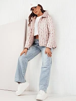 Dámská prošívaná bunda VANLY light purple FashionStreet TY4277