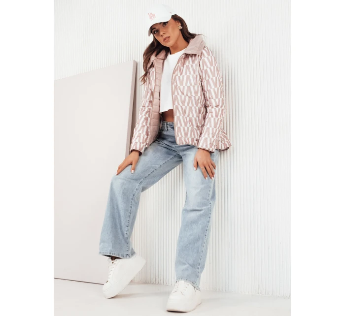 Dámská prošívaná bunda light purple Dstreet model 21975134 - FashionStreet Dámská prošívaná bunda light purple Dstreet model 21975134 - FashionStreet