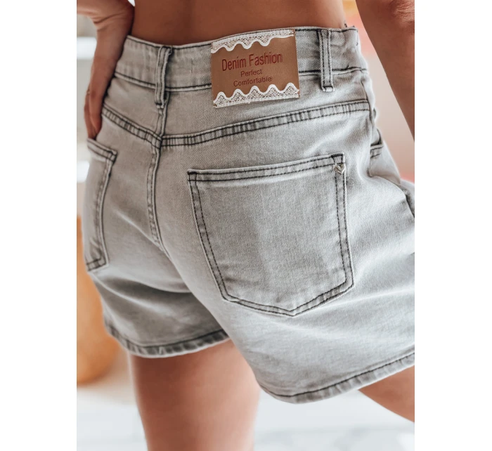 Dámská džínová šedá model 21987529 - Dstreet Dámská džínová šedá model 21987529 - Dstreet