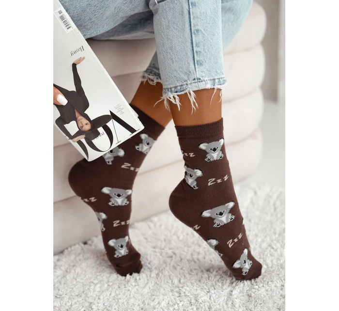 Milena 0200-179 spící koaly ponožky 37-41