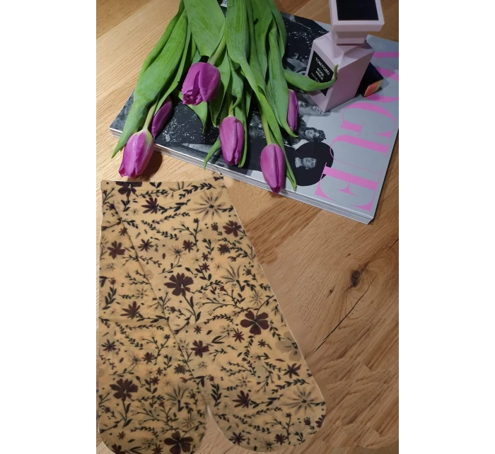 Dámské vzorované ponožky model 7465057 20 den - Magnetis