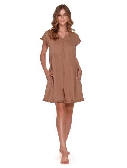 Noční košile model 18896327 brown - Doctornap Noční košile model 18896327 brown - Doctornap
