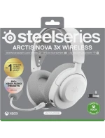 Bezdrátová sluchátka Steelseries Arctis Nova 3X pro Xbox, bílá Bezdrátová sluchátka Steelseries Arctis Nova 3X pro Xbox, bílá