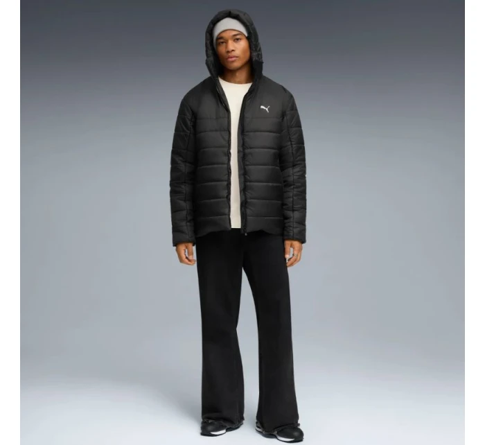 Pánská bunda ESS s kapucí černá 01 pánské model 21716948 - Puma Pánská bunda ESS s kapucí černá 01 pánské model 21716948 - Puma