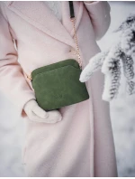 Dámská kabelka Vuch Mini Fossy Suede Green