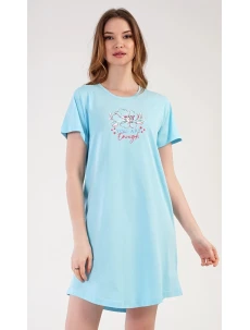 Dámská noční košile s krátkým rukávem Eliška