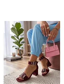 Sandály na podpatku  model 227267 Solea