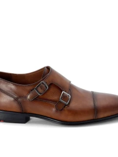 Lloyd Mailand hnědé pánské kožené polobotky 10-137-02