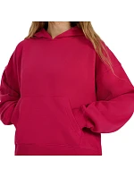 Dámská mikina 4F F1887 tmavě růžová 4FWAW25TSWSF1887 53S