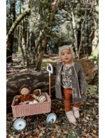 Dívčí teplé sněhule s mašlemi Béžove model 21597291 - Boto Dívčí teplé sněhule s mašlemi Béžove model 21597291 - Boto