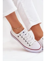 Dámské Nízké Tenisky Big Star DD274A232 Bílé Dámské Nízké Tenisky Big Star DD274A232 Bílé