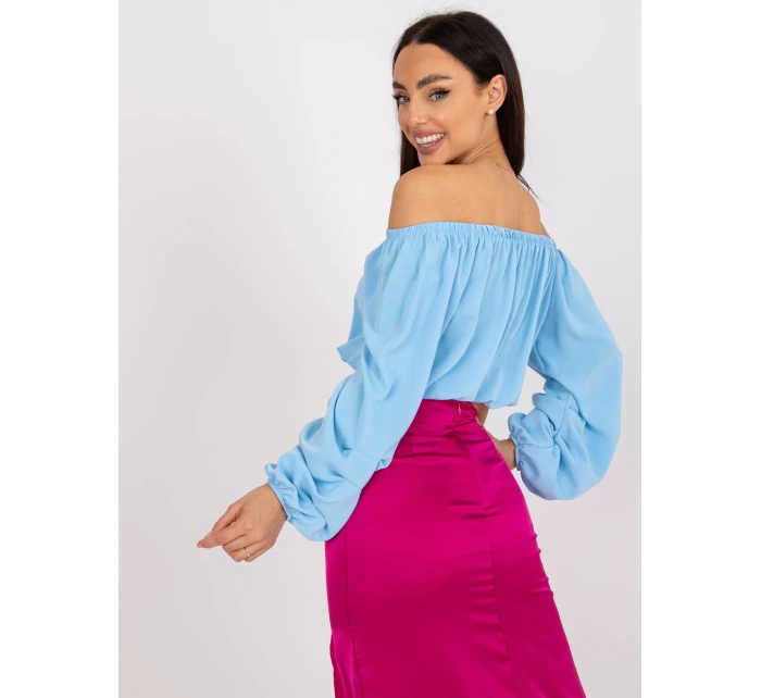 Halenka DHJ BZ 6816.57 světle modrá