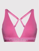 Dámská sportovní podprsenka QF6683E - TO3 - Hollywood růžová - Calvin Klein