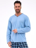 Pyžamo long/r M2XL pánské model 21366193 - Cornette Pyžamo long/r M2XL pánské model 21366193 - Cornette