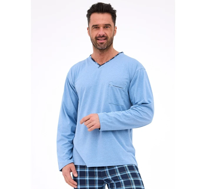 Pyžamo long/r M2XL pánské model 21366193 - Cornette Pyžamo long/r M2XL pánské model 21366193 - Cornette