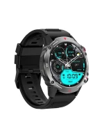 VELTORI VT110-1 Smartwatch Černý silikonový řemínek VELTORI VT110-1 Smartwatch Černý silikonový řemínek