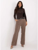 Spodnie IT SP model 21747102 ciemny bezowy - FPrice Spodnie IT SP model 21747102 ciemny bezowy - FPrice