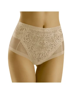 Dámské vyšší tvarující kalhotky model 20567639 Béžová - Wolbar