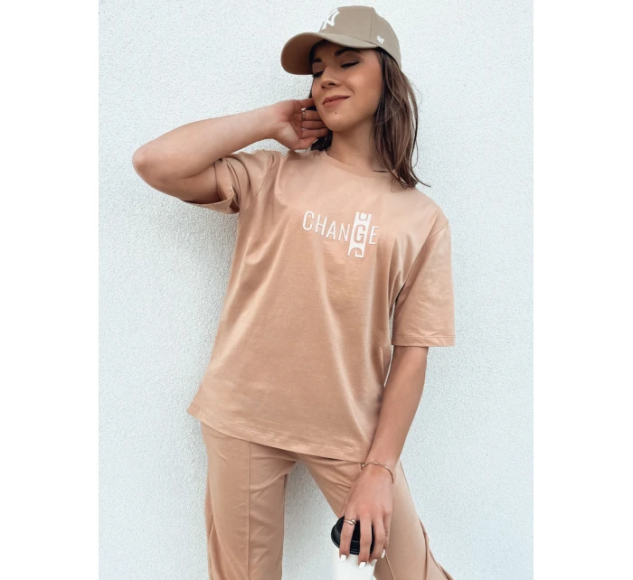 Dámský teplákový komplet ZIMELAN beige FashionStreet AY1030