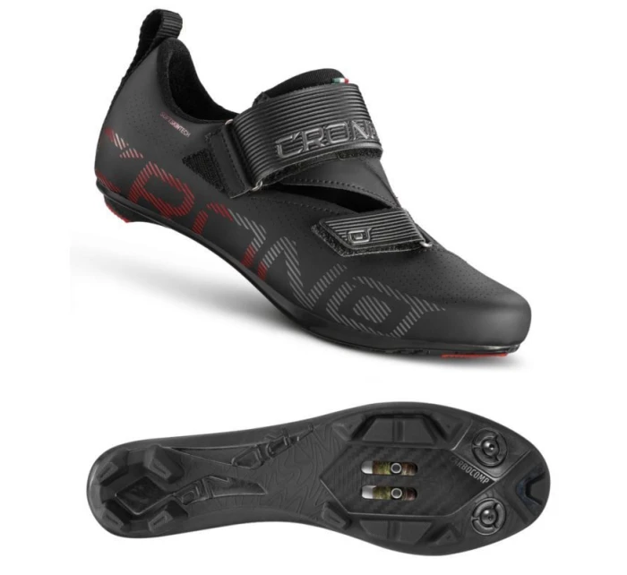 CRONO triatlonová obuv CT-1-20 černá 46 kompozitová