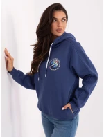 Mikina D10600BK02784A tmavě modrá Mikina D10600BK02784A tmavě modrá