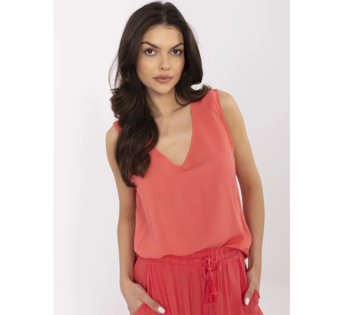 Halenka D73761M11218A korálová Halenka D73761M11218A korálová