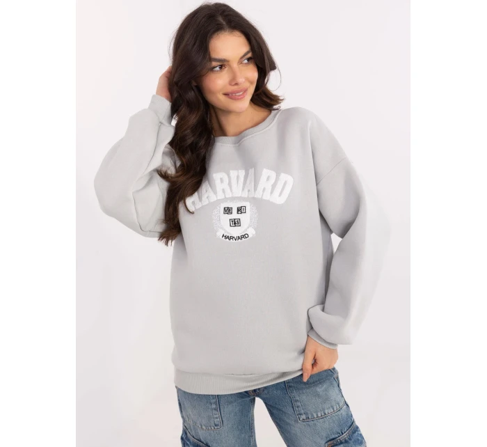 Mikina EM BL 617 model 20825882 šedá - FPrice Mikina EM BL 617 model 20825882 šedá - FPrice