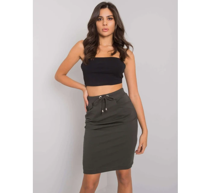 Sukně RV SD 4793 1.32 tmavá khaki