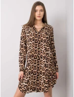 Šaty TO SK 1103 10.08P hnědá