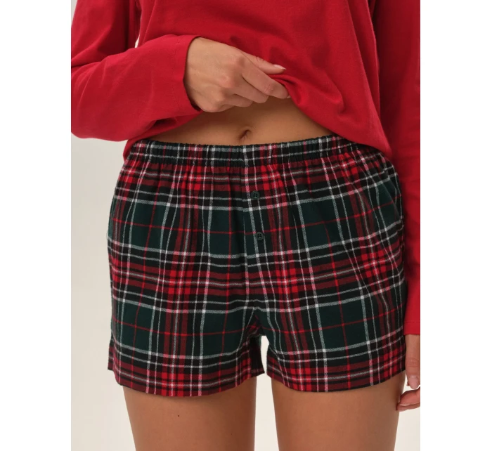 Dámské pyžamo Červená model 20468954 - HENDERSON LADIES Dámské pyžamo Červená model 20468954 - HENDERSON LADIES