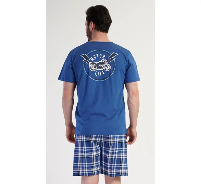 Pánské pyžamo šortky Motocycle