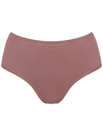 Dámské kalhotky GO Daily Cotton Midi - BROWN - tm. béžové 1141 - SLOGGI