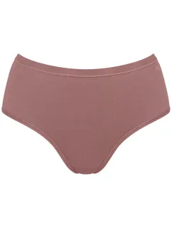 Dámské kalhotky GO Daily Cotton Midi - BROWN - tm. béžové 1141 - SLOGGI