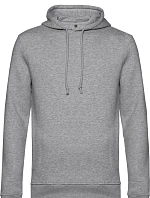 B&C Inspire Hooded_° Pánská mikina s kapucí 01.U33B heather grey
