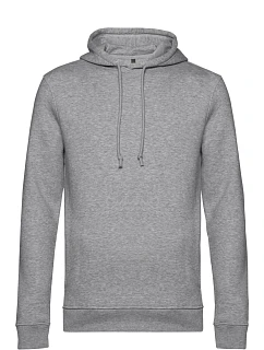 B&C Inspire Hooded_° Pánská mikina s kapucí 01.U33B heather grey