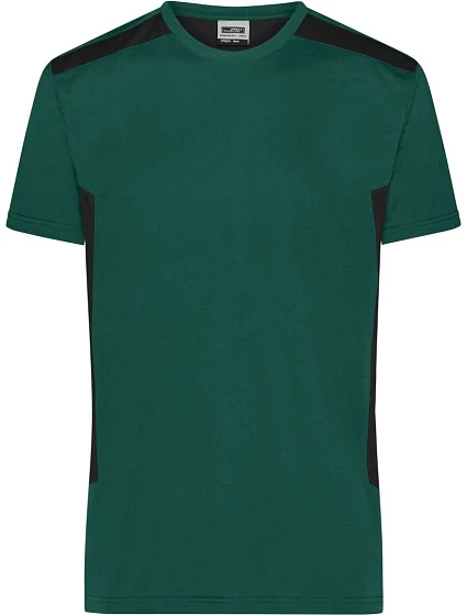 Daiber JN 1824 Pánské pracovní tričko - Strong 02.1824 dark green/black Daiber JN 1824 Pánské pracovní tričko - Strong 02.1824 dark green/black