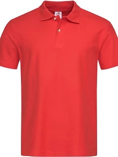 Stedman Polo Men Piqué polo 05.3000 scarlet red