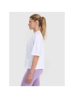 Dámské tričko oversize s potiskem model 21736491 dámské - 4F Dámské tričko oversize s potiskem model 21736491 dámské - 4F