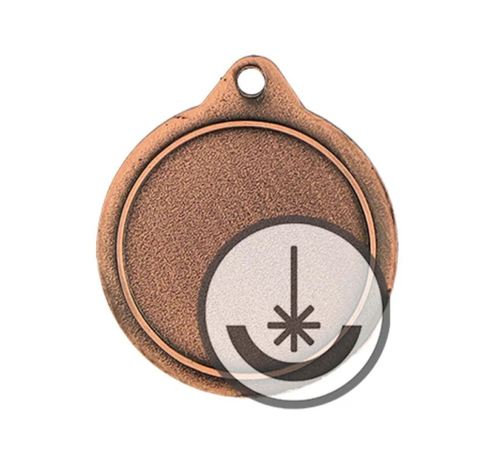 Laserem gravírovaná medaile - RMI