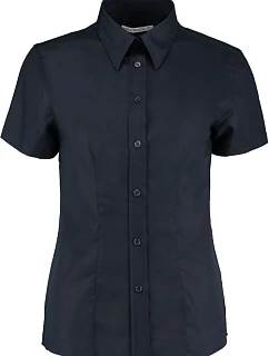 Kustom Kit KK 360 (6-24) Pracovní halenka Oxford s krátkým rukávem 43.0360 french navy