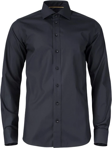 J.Harvest & Frost YB 50 Regular Men Keprová košile s dlouhým rukávem 63.5001 black J.Harvest & Frost YB 50 Regular Men Keprová košile s dlouhým rukávem 63.5001 black