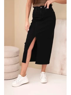 Dámské džíny Skinny s vysokým pasem a páskem M.sara béžové