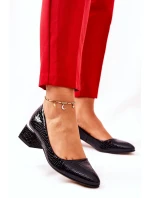 Lodičky Lewski Černé model 21571518 - Boto