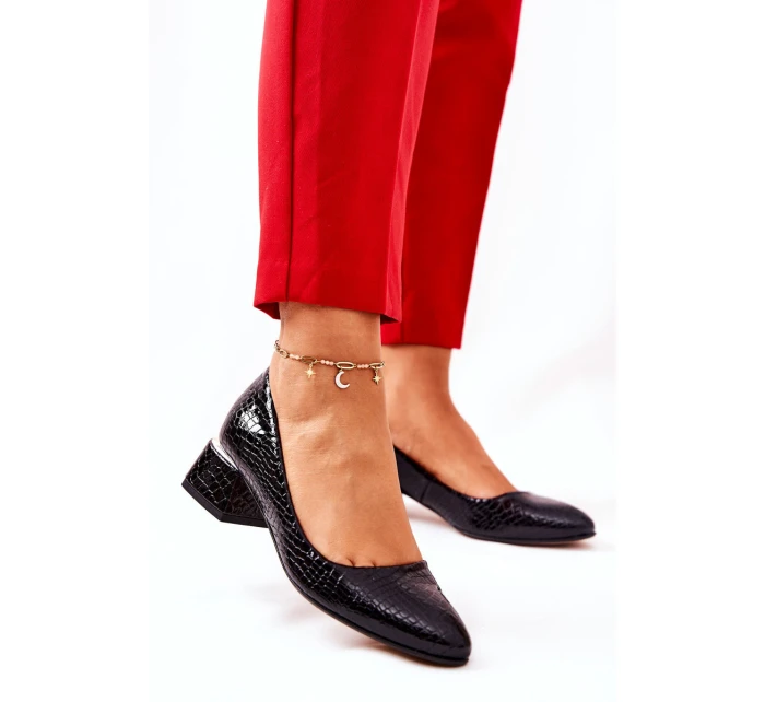 Lodičky Lewski Černé model 21571518 - Boto