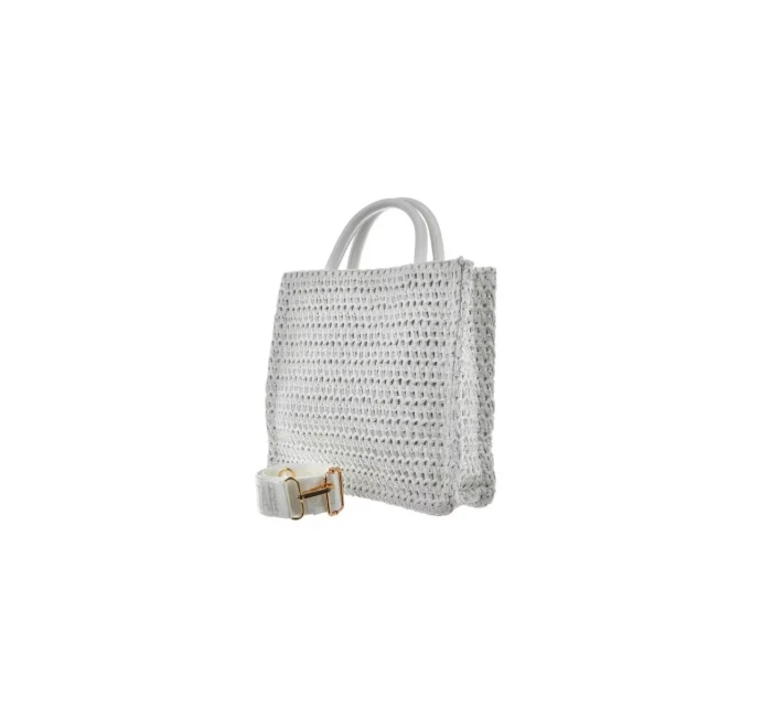 Kabelka Big Star Woven Bílá Kabelka Big Star Woven Bílá