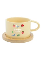 Personalizovaný keramický hrníček Makronka s letním mixem 