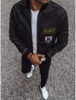 Pánská černá bunda FashionStreet TX4107