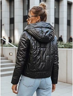 Dámská přechodná prošívaná bunda LILYWOOL černá FashionStreet TY3713