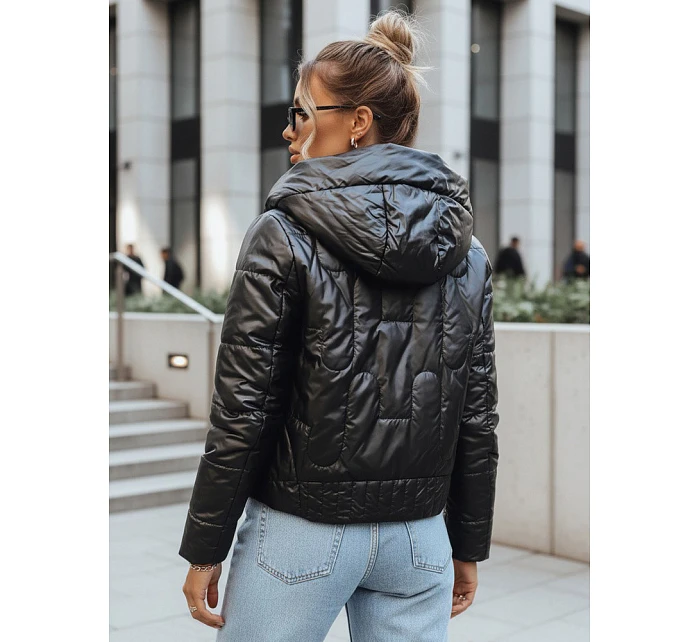 Dámská přechodná prošívaná bunda LILYWOOL černá FashionStreet TY3713