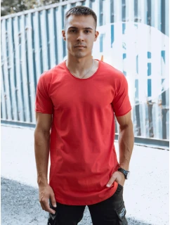 Pánské červené tričko Dstreet model 21978249 - FashionStreet